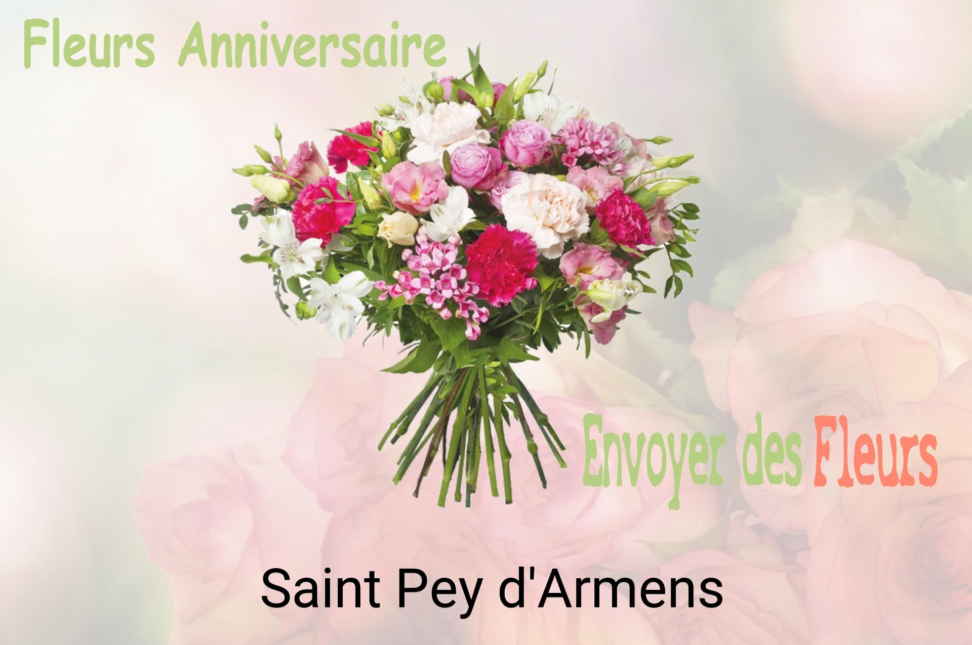 Bouquet de fleurs d’anniversaire livré à Saint-Pey-d'Armens