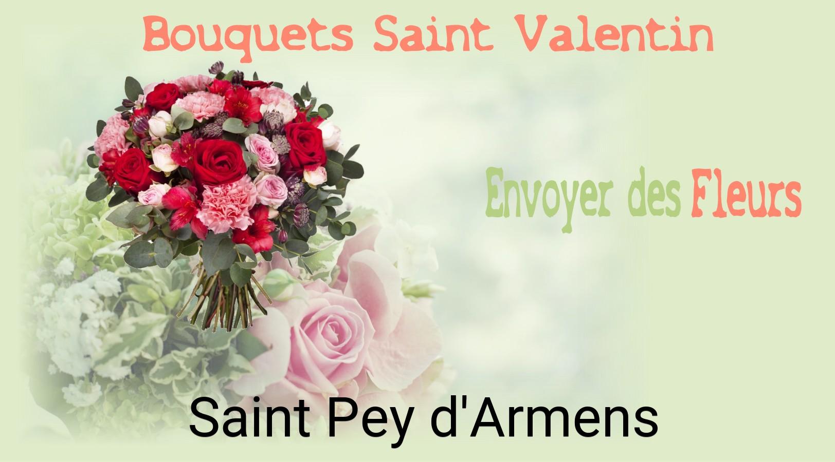 Roses de Saint-Valentin livrées à Saint-Pey-d'Armens